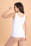 Zivame Knit Cotton Camisole - Lucent White — thumbnail 3